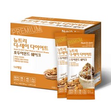 뉴트리디데이 다이어트 호두아몬드 쉐이크 14p, 1개, 350g