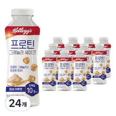 켈로그 프로틴그래놀라 쉐이크 미숫가루맛, 50g, 24개 50g, 24개