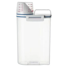 日式儲物罐米桶 Set 2, 2.5L, 1組, 透明