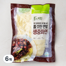 풀무원 풀스키친 생중화면, 1kg, 6개