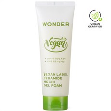 토니모리 원더 라벨 세라마이드 모찌 약산성 젤 폼클렌져, 1개, 180g