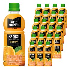 미닛메이드 시그니처 오렌지, 350ml, 24개