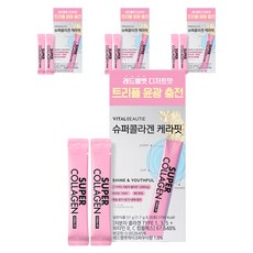 바이탈뷰티 슈퍼콜라겐 케라핏 30p, 51g, 4개