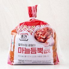 종가 마늘 듬뿍 김치, 750g, 1개