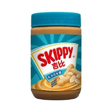 SKIPPY 吉比 柔滑花生醬，品質保證，口感濃郁，香氣四溢, 510g, 1罐