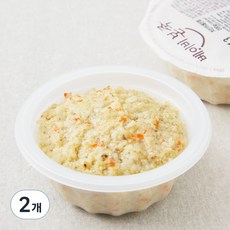 베이비본죽 치킨 카레 진밥 완료기, 200g, 2개 - 베이비본죽실온이유식완료기