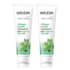 벨레다 1450 고불소 어린이 치약, 50g, 2개