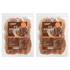 해맑은푸드 조미 순살 아귀포 대, 300g, 2개