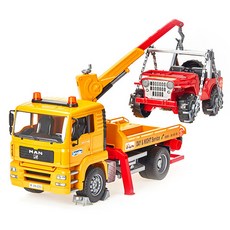 bruder 人卡車和稻草daimast BR02750, 混合顏色