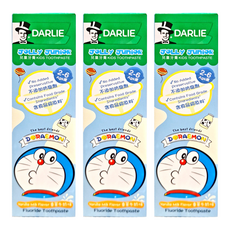 DARLIE 好來 2-6歲 兒童牙膏, 含食品級原料 不添加防腐劑 含氟 幫助預防蛀牙, 60g, 3條