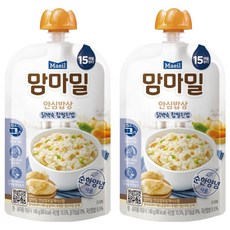 Mammameal 孩童副食品粥 15個月以上適用, 清燉雞糯米口味, 140g, 2包