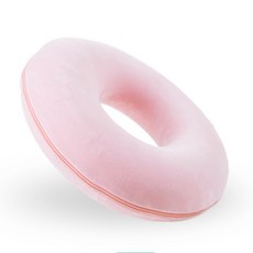위드 수험생 산모 꼬리뼈 골반 메모리폼 도넛 방석, 핑크