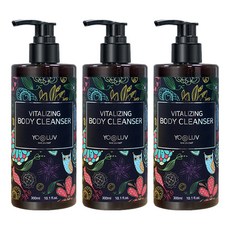YO LUV 活力沐浴乳 柑橘香, 300ml, 3個
