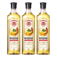 Haepyo 酥脆料理油, 3個, 900ml