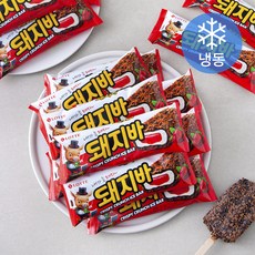 롯데웰푸드 돼지바 (냉동), 70ml, 40개