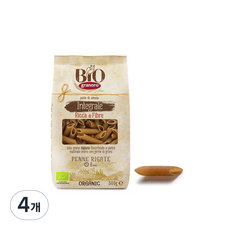그라노로 통밀 펜네 리가테, 500g, 4개