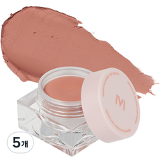  매드피치 무드 믹스 크림 블러셔 10g, 01 뉴트럴 플러쉬, 5개 