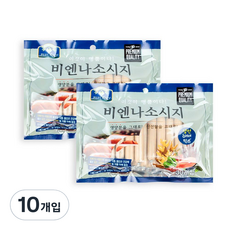 벨버드 반려견 비엔나 소시지 30p, 생선 + 야채 혼합맛, 10개입