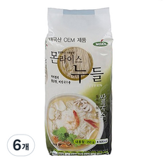 몬 라이스누들 비빔국수용, 250g, 6개