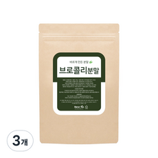 바른티 브로콜리 분말, 200g, 3개