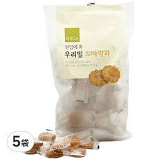 ORGA Whole Foods 韓國迷你藥菓, 獨立包裝 一口大小, 400g, 5袋