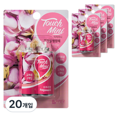 리빙굿 터치미니 화장실 방향제 향기로운 포푸리 리필, 13ml, 20개