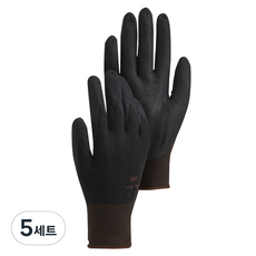 쓰리엠 슈퍼터프 안전장갑 블랙, 5세트