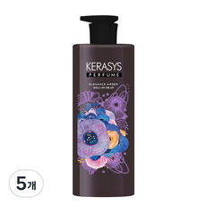케라시스 엘레강스 앰버 퍼퓸 샴푸, 600ml, 5개