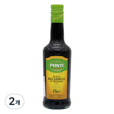폰티 유기농 발사믹 비네거, 500ml, 2개