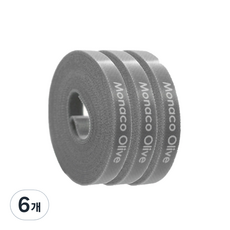 MONACO OLIVE 魔鬼氈領帶 灰色 5m, 6個