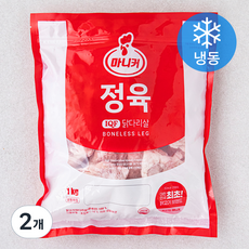 마니커 IQF 닭다리살 정육 (냉동), 1kg, 2개 1kg, 2개