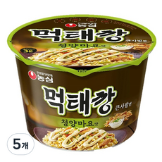 먹태깡 큰사발면 청양마요맛 118g, 5개