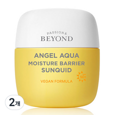 비욘드 엔젤 아쿠아 보습 장벽 선퀴드 SPF50+ PA++++, 50ml, 2개