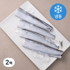 올바른수산 국산 제주 갈치 2미 (냉동), 300g, 2팩