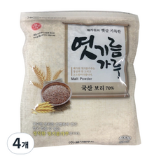 해가원 보리 엿기름 가루, 400g, 4개