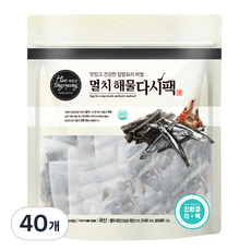 해통령 멸치 해물다시팩, 16g, 40개