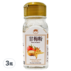 新光洋菜 甘梅粉, 40公克±3公克, 優質梅粉, 40g, 3瓶