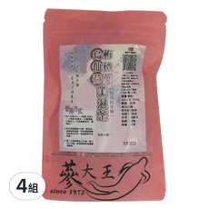 夢大王 烏梅仙楂荷葉美濕茶包 (特加粉光蔘) 6gX10入, 10包, 40包