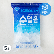 아이스올리 순얼음 (냉동), 5개, 3kg