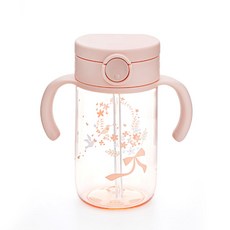 릿첼 아스타 빨대컵 320ml, 1개, 코럴핑크