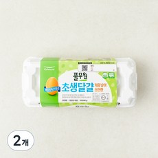 풀무원 무항생제 1+등급 초란, 10구, 2개