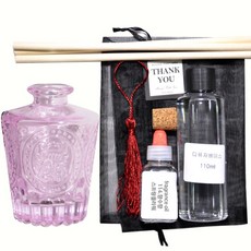 케이지 디퓨저KIT 엔틱심볼 핑크 우드태슬 향수향, 스프링플라워, 150ml