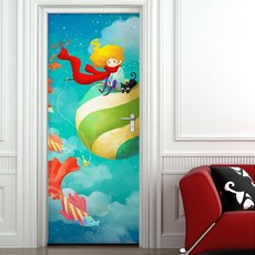 어린이집현관시트지