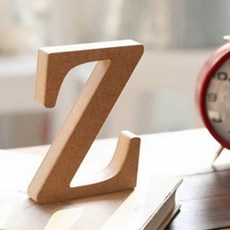 아리코 나무장식 Z 3입, 우드, 1개