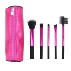 얼반 여행용 브러쉬 세트 5PCS_핸들, 핑크, 1세트