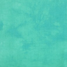 트로이 염색느낌 Turquoise 프린트원단, 1개