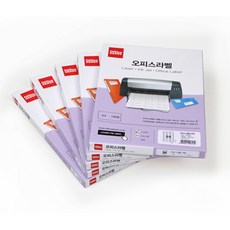 [천삼백케이] [오피스디포] [106348]오피스라벨 (24칸 100매 OfficeDEPOT), 단품