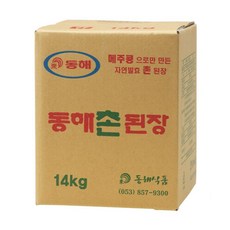 동해 촌된장, 14kg, 1개