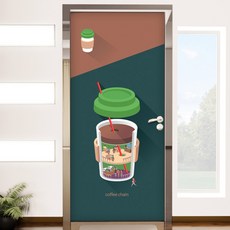 어린이집현관시트지