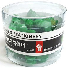 강력자석홀더 100입, 녹색